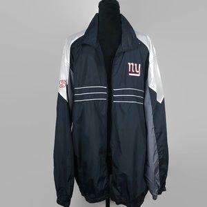 NFL NY Giants Men’s Full Zip Windbreaker Jacket